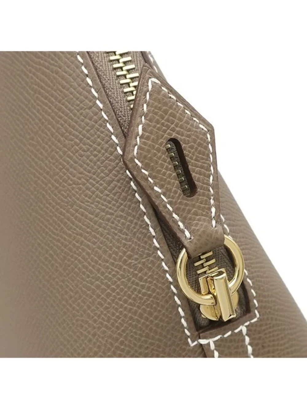 Hermes 2-Way Bag Bolide 1923 30 Veau Epsom Etoupe Gold Greige